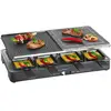 Image de Raclette gril 2en1 8 personnes Clatronic RG 3518 Noir - Neuf