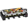 Image de Raclette gril avec pierre chaude 8 personnes Clatronic RG 3678 Noir - Neuf