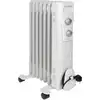 Image de Radiateur bain d'huile 7R 1500W Clatronic RA3735-blanc - Neuf