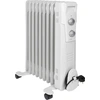 Image de Clatronic 263907 Clatronic RA 3736 blanc Radiateur 9 ailettes 2000 W