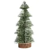 Image de Sapin Enneigé Vert Décoratif - Miniature 25 Cm