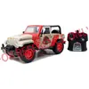 Image de Jada Toys Jurassic Park RC Jeep Wrangler (beige/rot, 1:16)