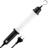 Image de REV LED Lampe à main Lampe de travail noire IP54 7W 320lm blanc froid 6500K crochet & interrupteur