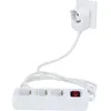 Image de Multiprise Rev Powersplit, 3 Prises, Avec Interrupteur, 5 M, Blanc
