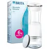 Image de BRITA - bouteille filtrante - Graphite White - 6 filtres MicroDisc inclus