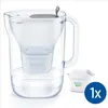 Image de Carafe filtrante 2.4l bleu/gris + cartouche maxtra - Brita - 1051125 -