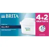 Image de Pack de 4 cartouches maxtra pro pour carafe + 2 offertes - Brita - 1053882 - maxtra pro all-in-1