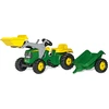 Image de Franz Schneider rollyToys John Deere avec chargeur frontal et remorque 02 311 0