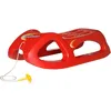 Image de Rolly Toys Kinderschlitten mit Stahlschienen, Kunststoffschlitten, mit Zugschnur