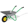 Image de Rolly Toys Brouette pour enfants en métal gris