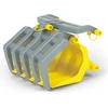Image de Tracteur à benne Rolly Toys avec grappin pour le chargement de bois