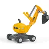 Image de Rolly Toys Rollydigger Cat - Pelleteuse à conducteur assis avec bras rotatif, jaune
