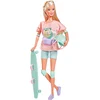 Image de Steffi sur un longboard 573-3580