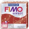 Image de FIMO 8020-202 Modelliermasse FIMO effect 'Glitter' rot