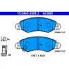 Image de Kit De Plaquettes De Frein, Frein À Disque Ate 13.0460-3995.2 Opel 16 05 976