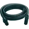Image de Einhell - Tuyau D'Aspiration Noir 4 Mètres Avec Embouts En Pvc