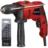 Image de Einhell - Perceuse À Percussion Te-id 500 E (500 W, Capacité De Perçage : Bois 25 Mm, Béton 10 Mm, Métal 8 Mm) Livré En Coffret Avec Poignée Supplémentaire