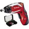 Image de Visseuse Sans Fil, Visseuse Articulée Sans Fil Einhell Te-sd 3,6 Li Kit 4513495 3.6 V 1500 Mah Li-ion + Accessoires