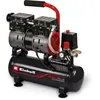 Image de Einhell - Compresseur Silencieux Te-ac 6 Silent (550 W, Max. 8 Bar, Cuve 6l, 110 L/m, 57db, Moteur Sans Huile Ni Entretien)
