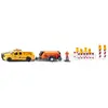 Image de Miniature DODGE RAM 1500 AVEC REMORQUE COMPRESSEUR ET ACCESSOIRES 1/50 - Siku Miniature automobile - Siku3505
