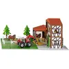 Image de SIKU World - Ecurie avec chevaux et tracteur