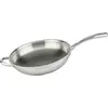 Image de Poêle wok 30 cm en inox 18/10 Elo Relief Evolution