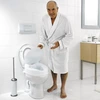 Image de RIDDER Siège de toilette avec couvercle blanc 150 kg A0071001