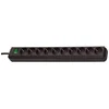 Image de brennenstuhl 1159300010 Multiprise "Eco-Line" 10 prises noir
