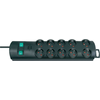Image de Brennenstuhl 1153304120 Limiteur de tension noir 10 prises AC 2 m