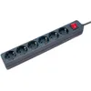 Image de Multiprise BAT 6 prises avec interrupteur 1,4 m noir