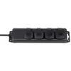 Image de Brennenstuhl Répartiteur de prises IP44 4x noir 2m H07RN-F 3G1,5, 1159960