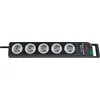 Image de Brennenstuhl 1153380115 rallonge électrique 2,5 m 5 prise(s) de courant noir, gris