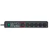 Image de Brennenstuhl 1159490966 Brenn Secure-Tec M/S 6-fach 19500A gy/bk