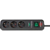 Image de brennenstuhl® 1158810315 Multiprise de protection contre les surtensions 3x anthracite