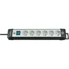 Image de Premium-line Gris Clair/ Noir Multi-base (4 Douilles Et 1,8 M) Brennenstuhl 1951540100