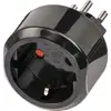Image de Adaptateur de Voyage Prise Europe vers Suisse IP20 16A Noir - Neuf
