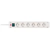 Image de Brennenstuhl 1150650326 rallonge électrique 3 m 6 prise(s) AC Intérieur Blanc