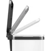 Image de Hailo 0622-230 Hailo poubelle à pédale Öko duo plus M, 2x9 L, blanc