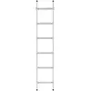 Image de Echelle Simple 6 Échelons 1,7m/2,7m En Alu Professionnelle Hailo Profistep Uno