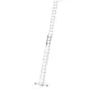 Image de Hailo - Echelle Coulissante À Corde 2 Plans 2x15 Échelons 7,6m/8,4m En Aluminium Profistep Duo