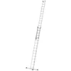 Image de Echelle Coulissante À Corde 2 Plans 2x16 Échelons 7,9m/8,7m En Aluminium Hailo Profistep Duo
