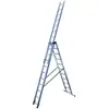 Image de Hailo - Echelle Transformable 3 Plans 3x11 Échelons 7m/7,8m En Aluminium Hobby