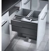 Image de Poubelle Encastrable 4 Bacs 91l (38+38+12+2,5) Hailo As Euro Cargo 600