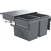 Image de Système de poubelle Hailo Cargo 600 Slide 56 L 60 cm