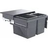 Image de Système de poubelle Hailo Cargo 600 Slide 54 L 60 cm