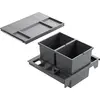 Image de Collecteur de déchets Hailo 3620811 Separato-K 600 Insert 2x 20 litres gris foncé