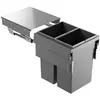 Image de Hailo Euro Cargo 450 NT480, poubelle encastrable de 70 litres, référence 3619821