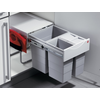 Image de Collecteur de déchets Hailo 3642231 TR Swing Raumspar-Tandem-H 2x 10 + 20 litres