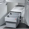 Image de Hailo Rondo 1 plus. Collecteur de déchets, gris clair. - Poubelle