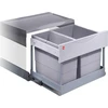 Image de Collecteur de déchets Hailo 3644821 TR Swing Raumspar-Tandem-S-plus 18 + 12 litres